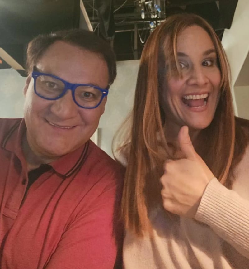 Rodrigo Muñoz y Claudia Pérez