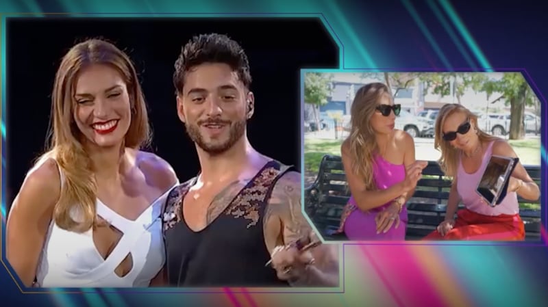 Carolina de Moras y Maluma | Captura: Camino a Viña de Mega