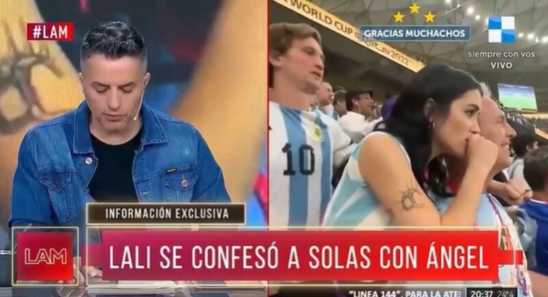 En el programa argentino se entregó la versión del sujeto que tuvo el encontrón con Lali Espósito.