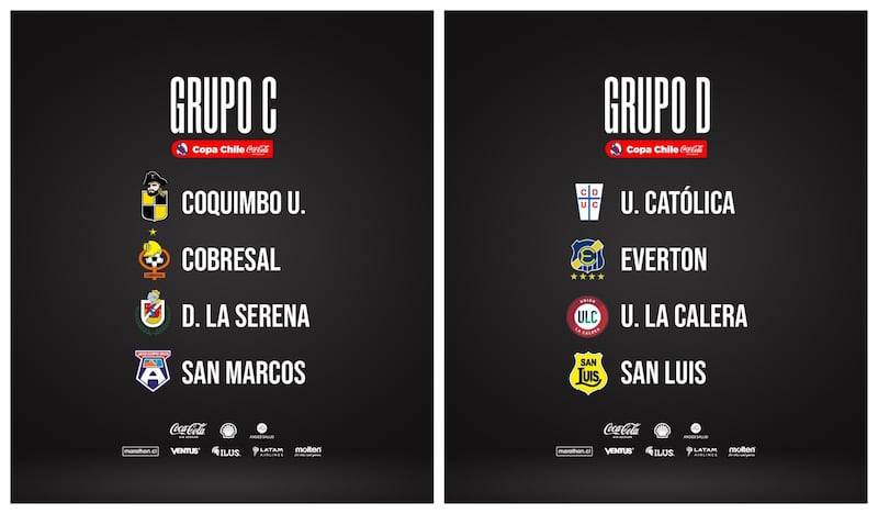 La UC fue sorteada en la zona D del torneo, que este año tendrá el formato de ocho grupos de cuatro equipos cada uno para la primera ronda de la Copa Chile.