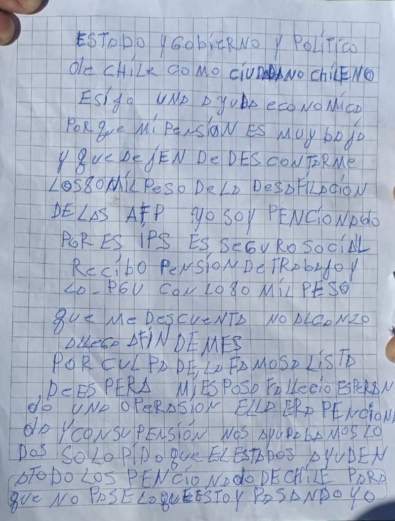 Carta del adulto mayor