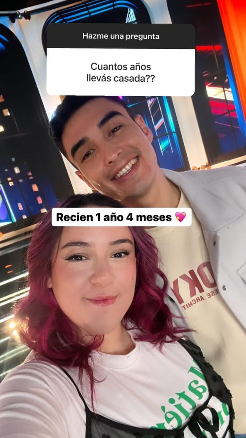 Christell Rodríguez y Robertto Parra | Fuente: Instagram