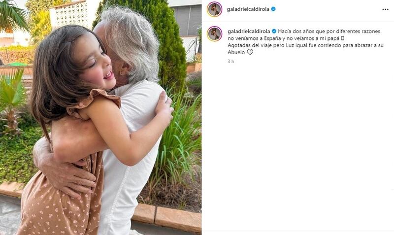 La influencer hispana ya está de regreso en su país junto a su hija Luz Elif.