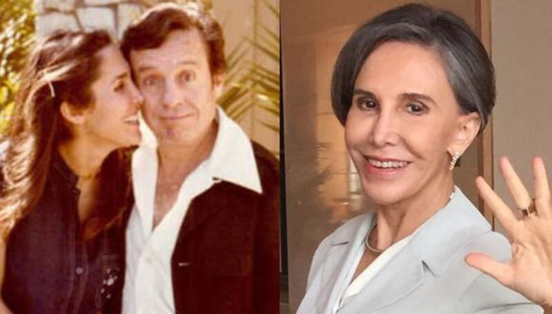 Chespirito y Florinda Meza