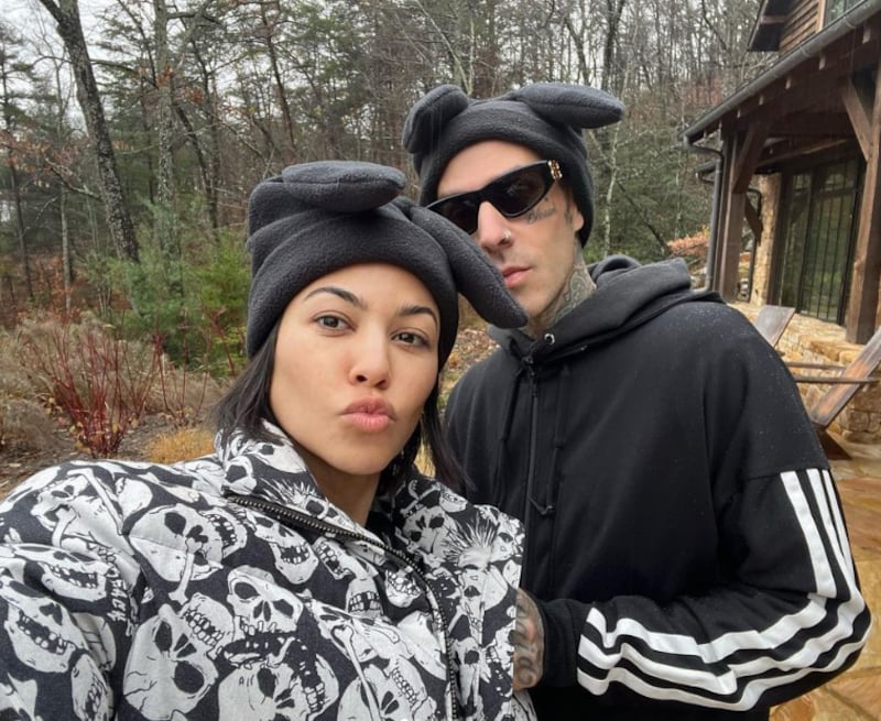 Kourtney Kardashian y Travis Barker