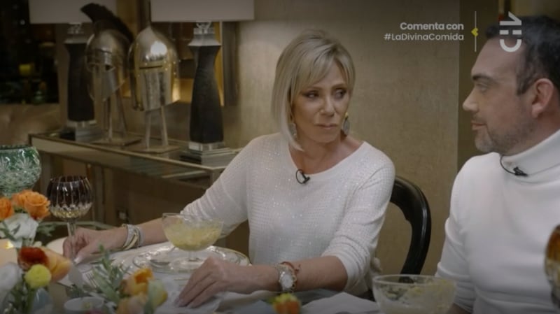 Raquel Argandoña y Karim Bianchi | Captura: La Divina Comida de CHV