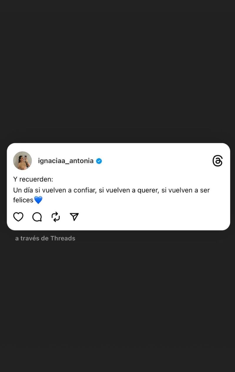 Ignacia Antonia en Instagram