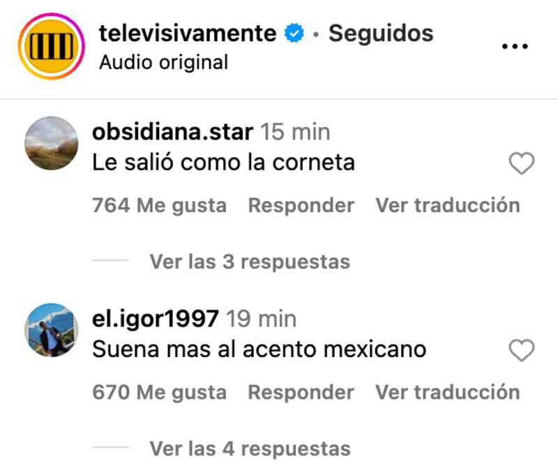 Comentarios Televisivamente | Fuente: Instagram