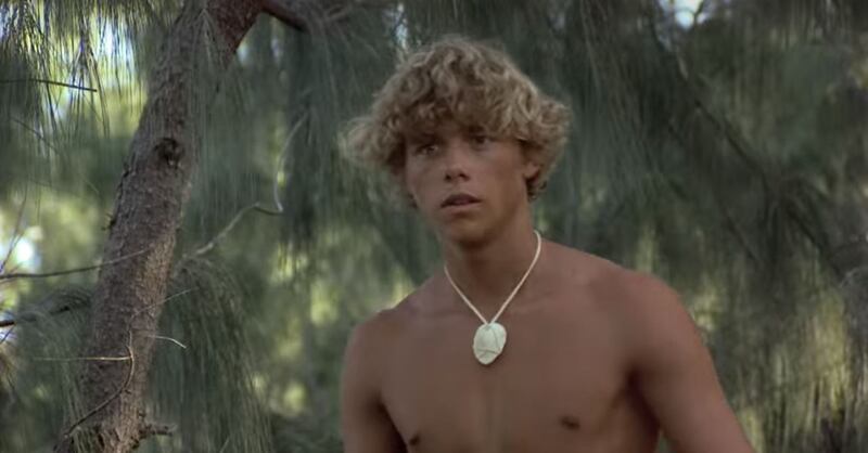 Christopher Atkins en 'La laguna azul'