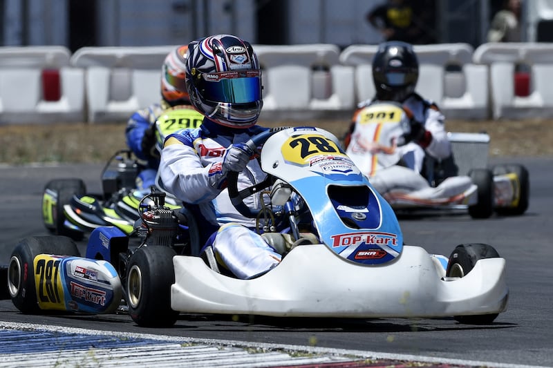 Desde primera hora se está disputando la tercera fecha del campeonato de karting en Chile.