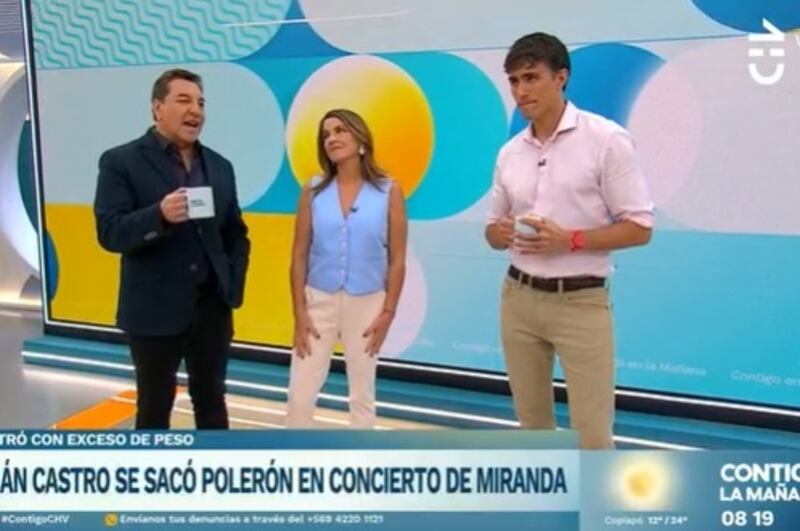 El periodista se mostró entusiasmado con la posibilidad de ser parte estable del matinal conducido por Julio César Rodríguez y Monserrat Álvarez en CHV.