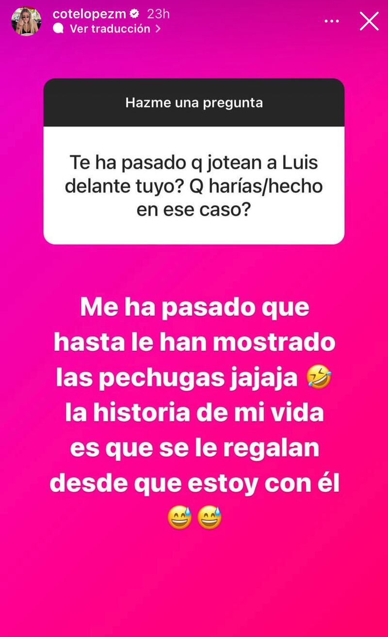 Historia de Cote López | Instagram