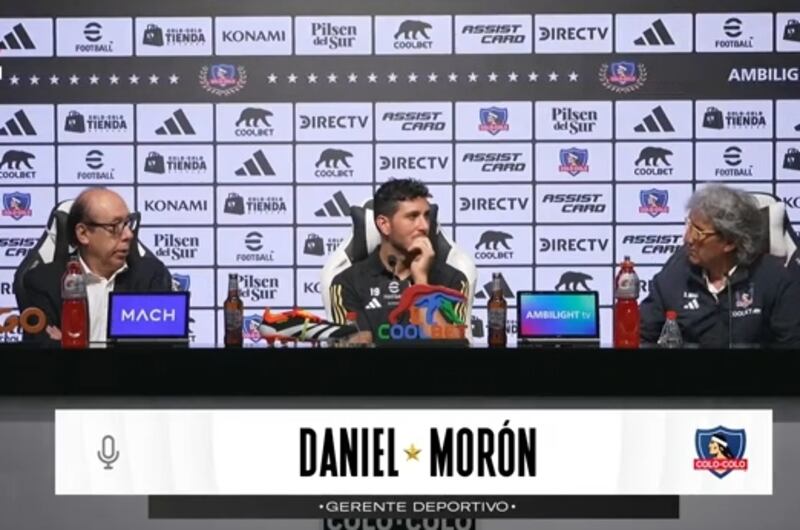 El presidente de ByN fue sorprendido con la noticia que le dio el gerente deportivo, Daniel Morón.