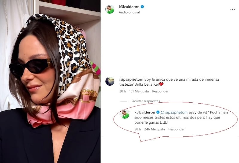 La mediática hija de Raquel Argandoña y Hernán Calderón reconoció a sus seguidores haber pasado "meses tristes" en el último tiempo.
