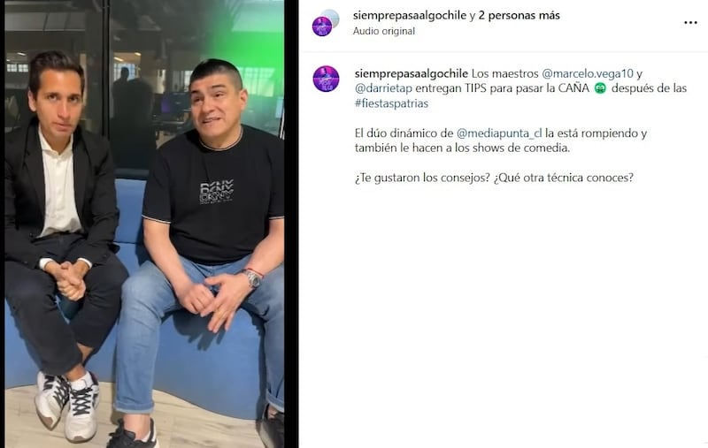 El exfutbolista se lució en redes sociales al entregar sus consejos para "pasar la caña" en estas prolongadas Fiestas Patrias.