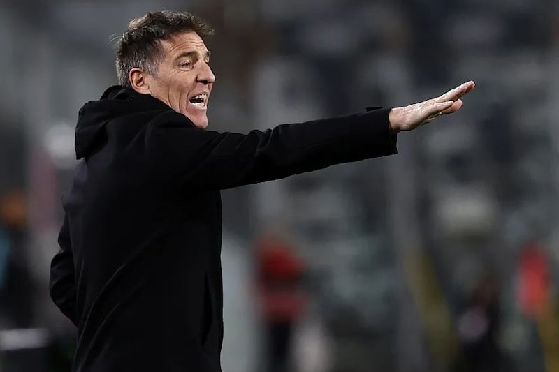 El entrenador de la selección chilena, Eduardo Berizzo.