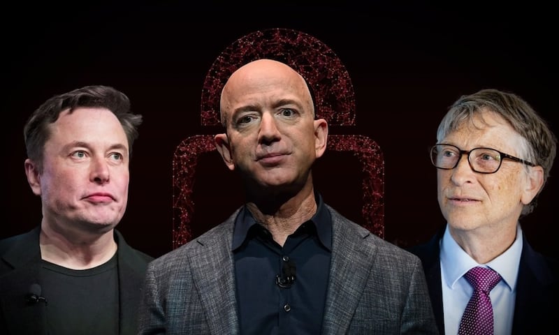 Bill Gates Jeff Bezos Elon Musk