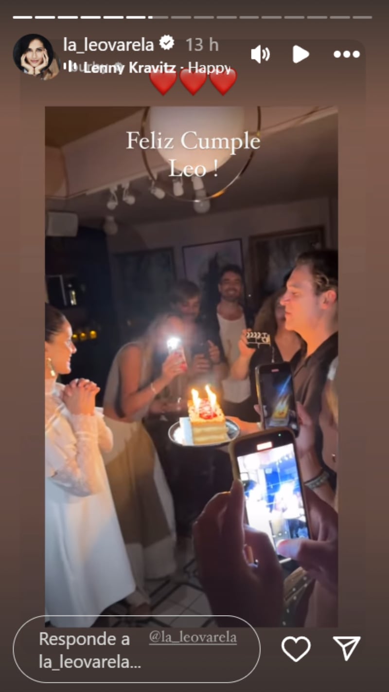 Cumpleaños de Leonor Varela | Fuente: Instagram @la_leovarela