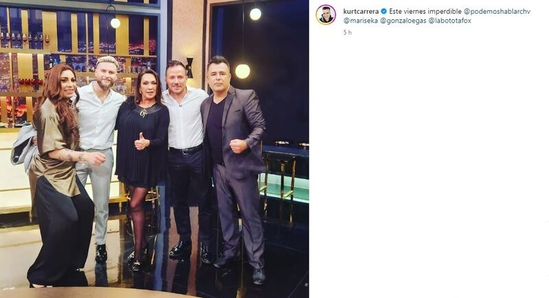 El comediante adelantó el nombre de los próximos invitados al estelar de CHV en una publicación de su cuenta de Instagram.