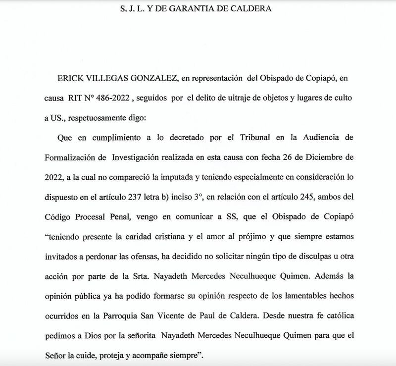 Naya Fácil Obispado | Fuente: Poder Judicial