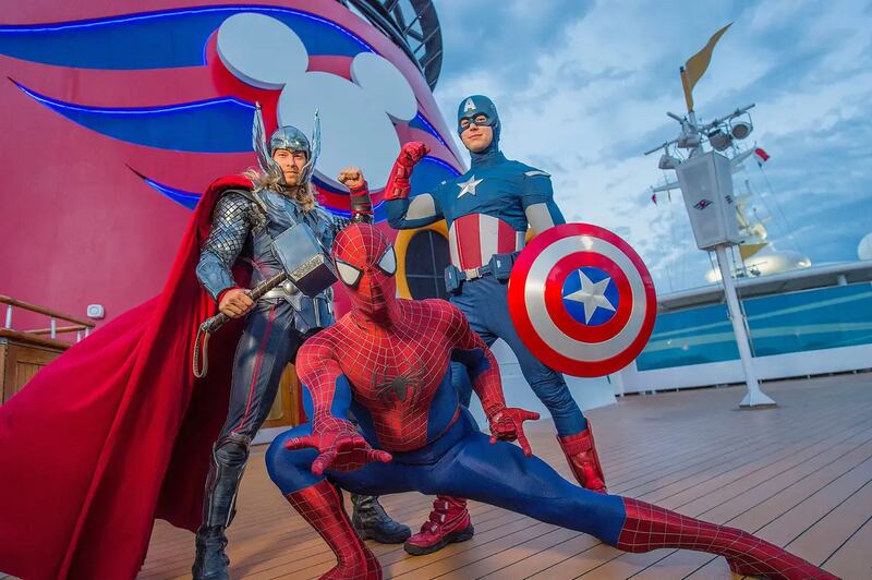 El Disney Dream celebrará el Marvel Day en los cruceros que zarparán en el 2023