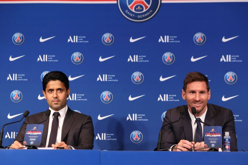 Nasser Al Khelaifi, presidente del PSG