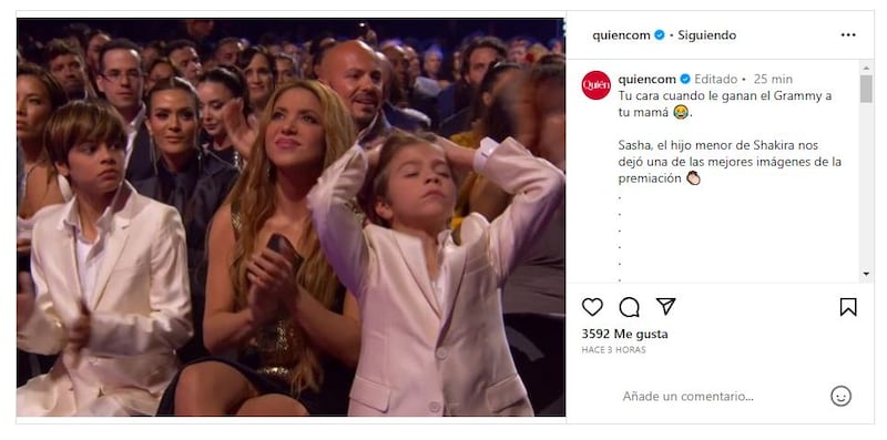 Milan y Sasha, los hijos de Shakira, son los fanáticos número uno de la cantante