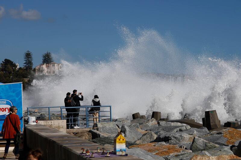 marejadas en Chile