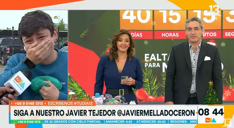 Javier, productor de "Tu Día" | Canal 13