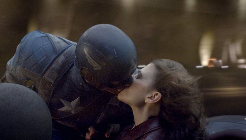 Steve Rogers y Peggy Carter