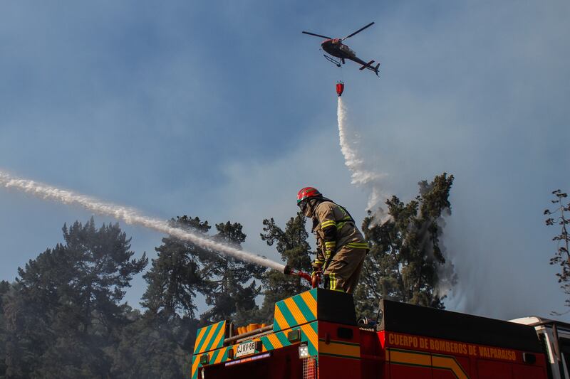 incendio forestal