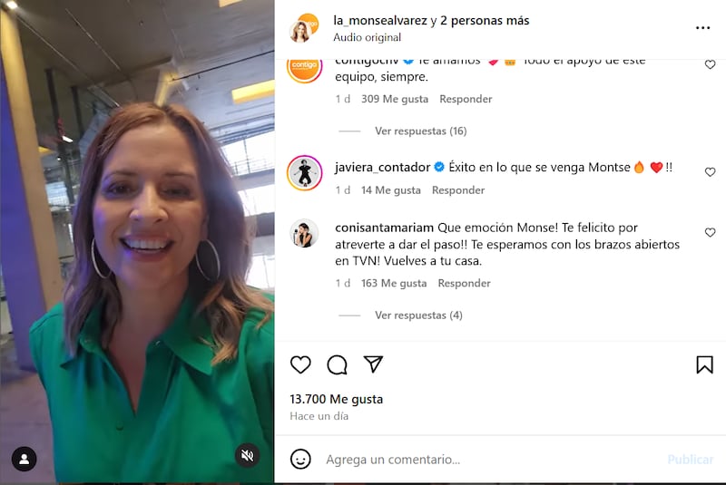 Publicación de Monserrat Álvarez | Captura: Instagram @ la_monsealvarez