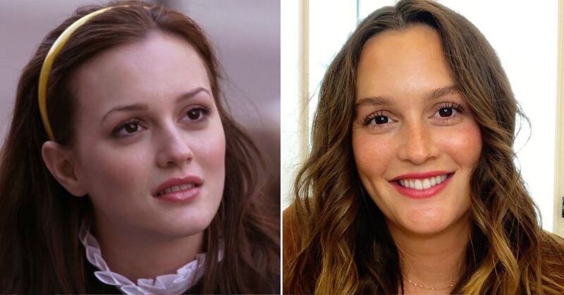 Leighton Meester en la primera temporada de 'Gossip Girl' y en la actualidad