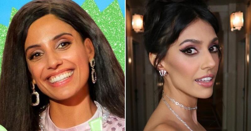 Ritu Arya en 'Barbie' y en la vida real