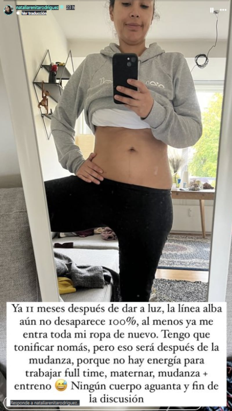 Historia de Natalia Rodríguez | Instagram