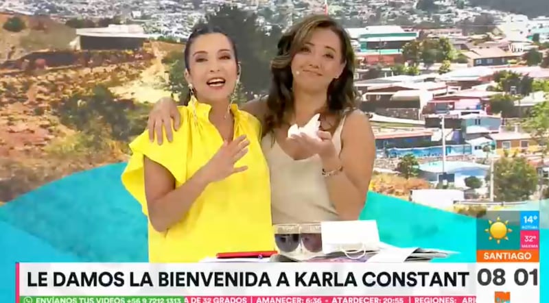 Karla Constant y Priscilla Vargas