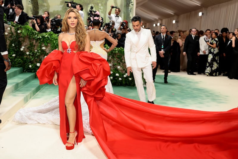 Shakira en la Met Gala 2024