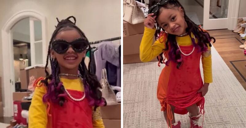 La hija de Cardi B Kulture Kiari, de 4 años