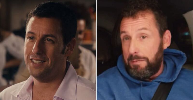 Adam Sandler en 'Una esposa de mentira' y en la actualidad