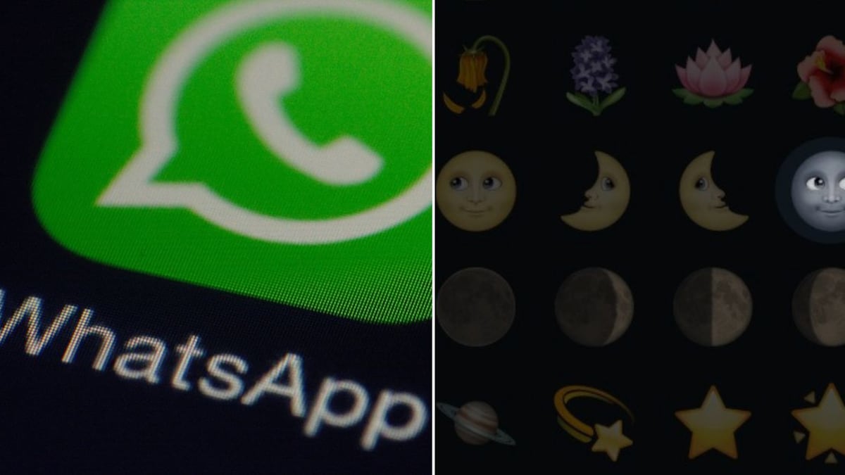 El emoji de luna nueva con cara es uno de los más misteriosos en WhatsApp