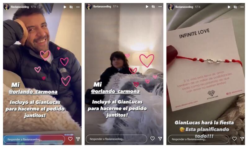 La bailarina brasileña reveló en sus historias de Instagram y una entrevista en lun.com mayores detalles de la propuesta matrimonial.