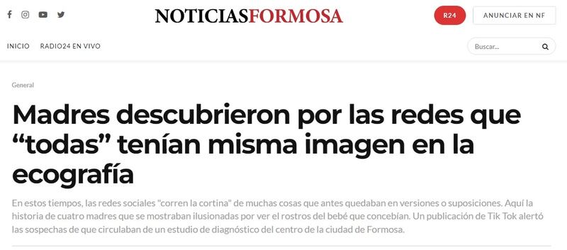 Los medios argentinos le dieron una amplia cobertura al caso.