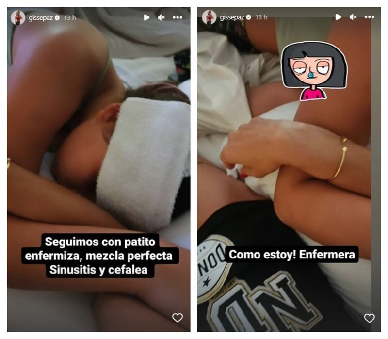 La influencer contó en sus redes sociales de la salud de su hija.