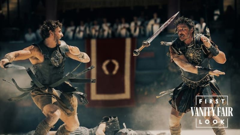 Pedro Pascal en Gladiador 2 por Vanity Fair