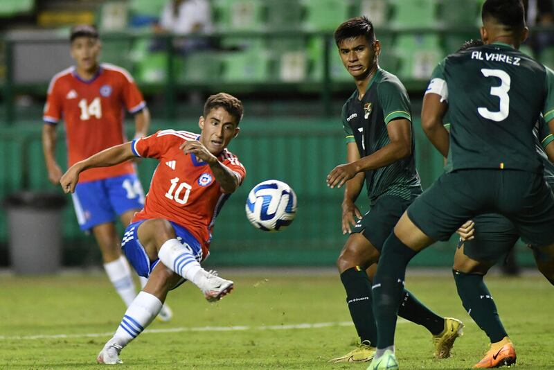 Lucas Assadi marcó el gol de Chile