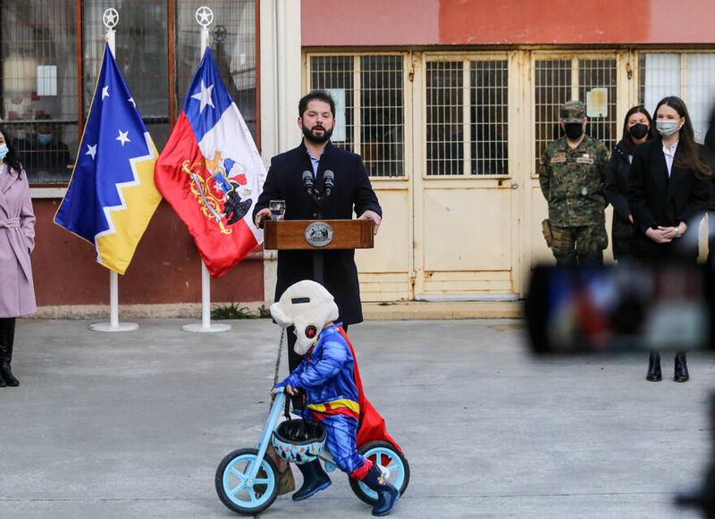 Punto de prensa del Presidente Boric