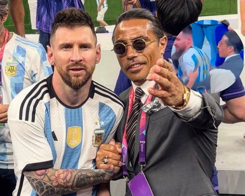 Messi Salt Bae