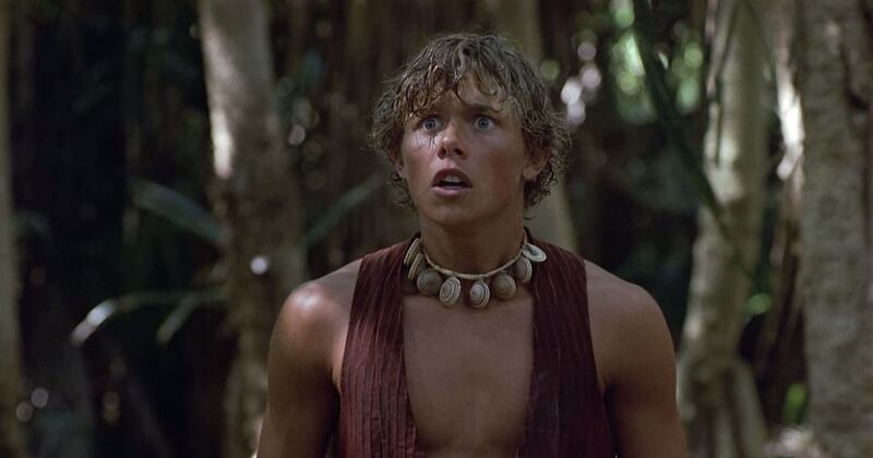 Christopher Atkins en 'La laguna azul'