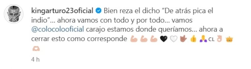 El King causó revuelo en redes sociales luego de su más reciente publicación en su cuenta oficial de Instagram.