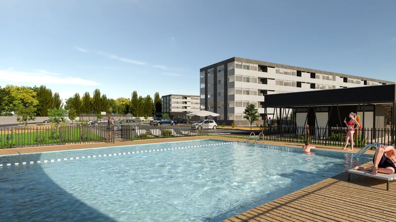 Condominio Pilares de Talca, proyecto DS19